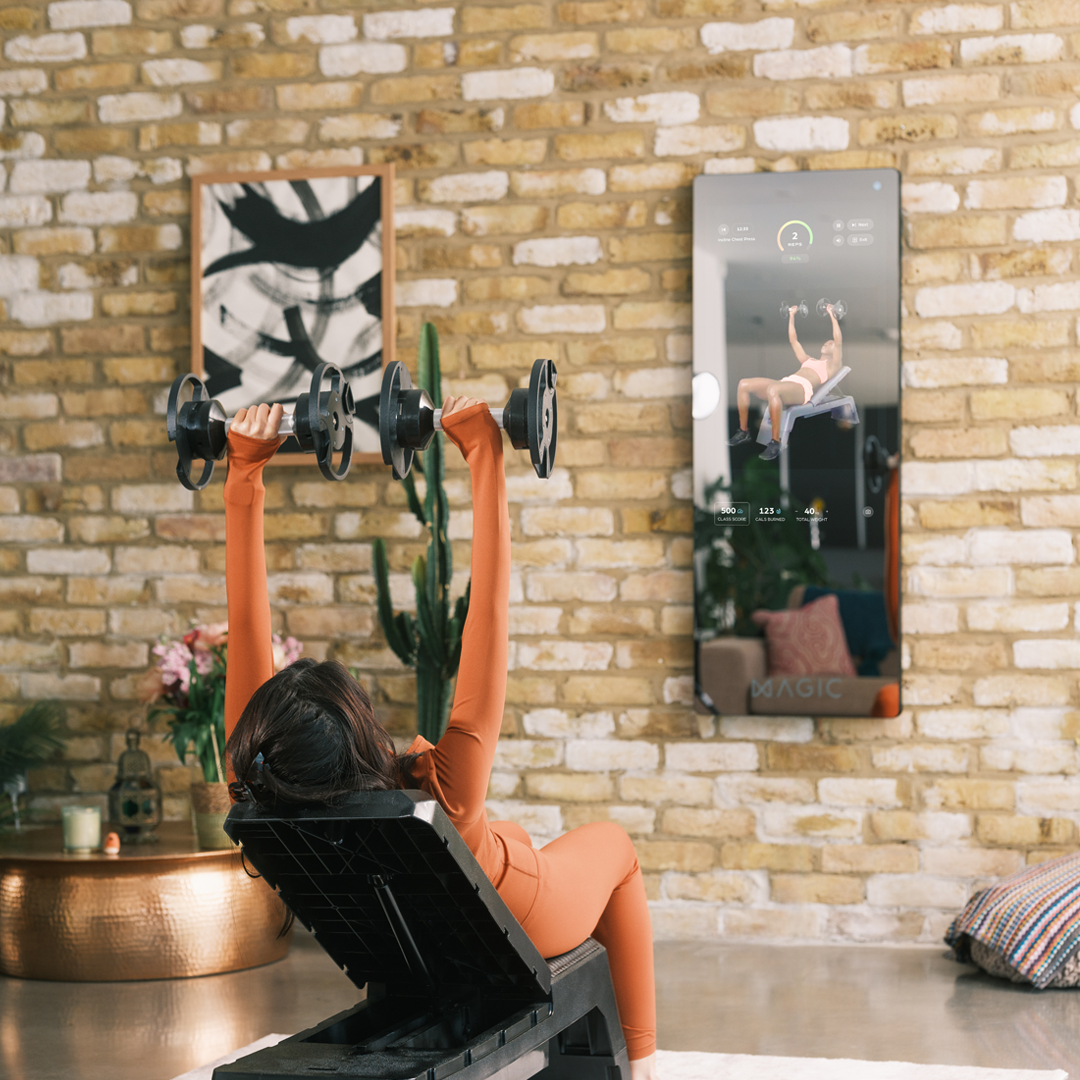 MAGIC AI: Interactive Exercise Smart Mirror